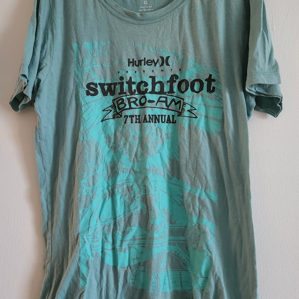 Switchfoot Hurley Graphic Tee - Teal